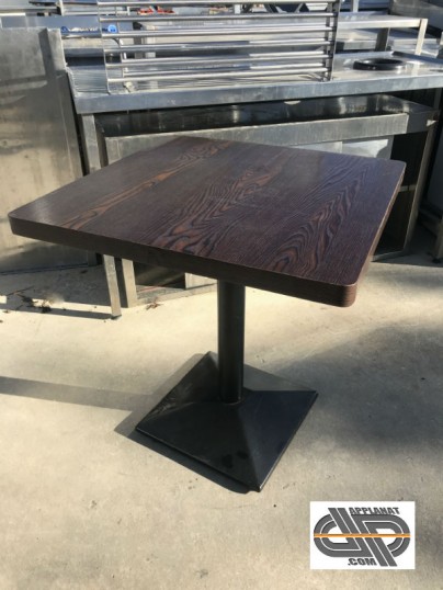 table bistro wenge occasion vendues en lot