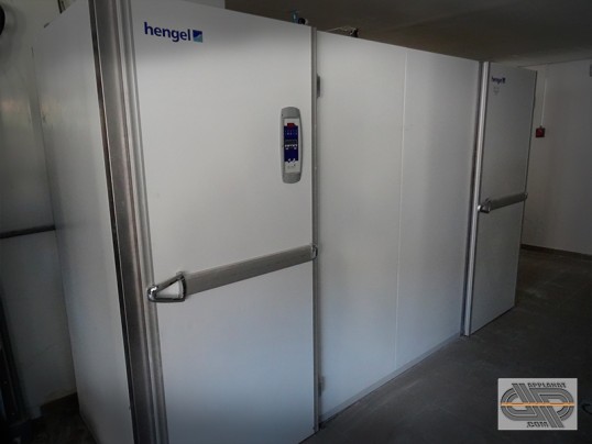 Chambre boulangerie fermentation blocage  pousse lente tunnel 4 chariots 800 x 600 – HENGEL – HG1-4-68AP
