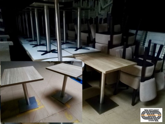 lot de 30 tables gueridons pour CHR occasion