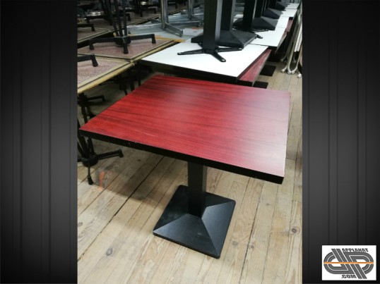 lot 20 tables 60x70 professionnelles occasion bar brasserie restaurant
