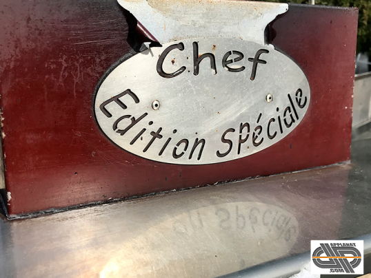 plaque gravée CHEF EDITION SPECIALE