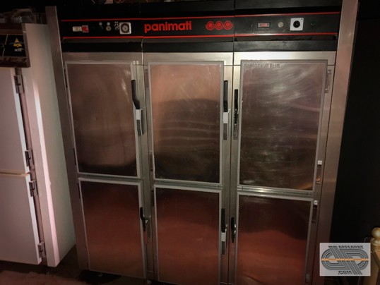 Surgélateur conservateur de boulangerie pâtisserie 6 portes 400 x 600 – PANIMATIC P58 exterieur inox