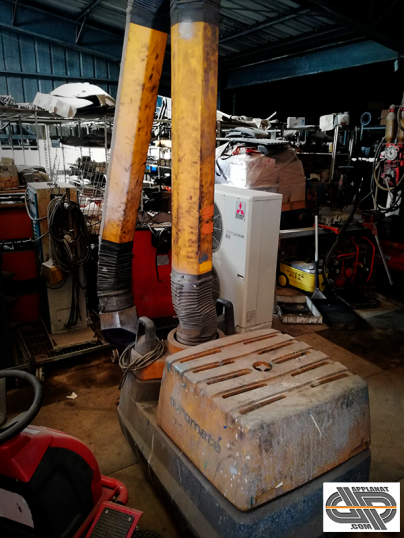 Aspirateur mobile de fumées sèches de soudure