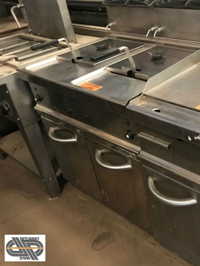 Friteuse Gaz - 2x10 Litres  restauration professionnelle CHR 