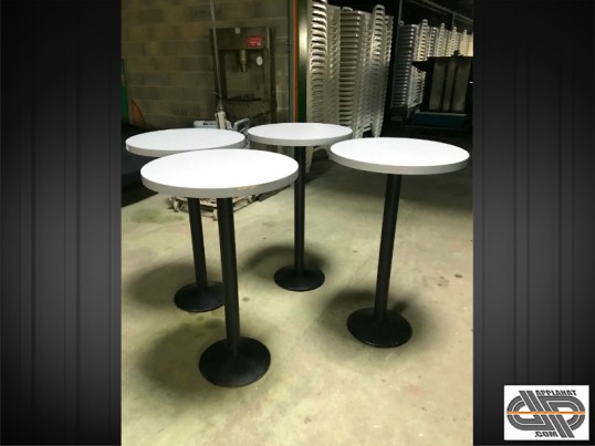 lot 4 manges debout occasion tables chr professionnelles