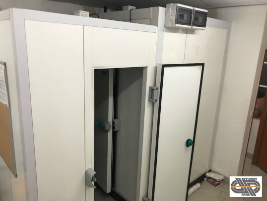 Chambre froide DAGARD 2 compartiments >> 4,3 m3 positive + 5m3 négative 