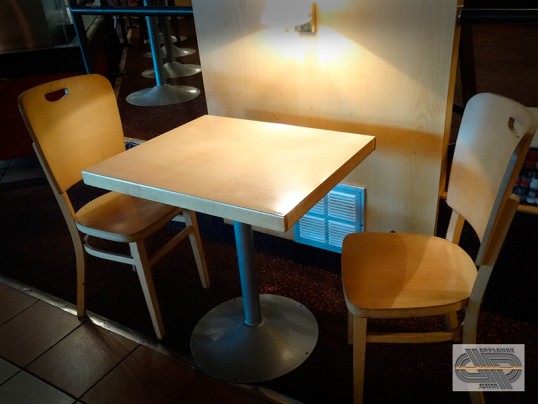 Gueridons de cafeteria mobilier chr