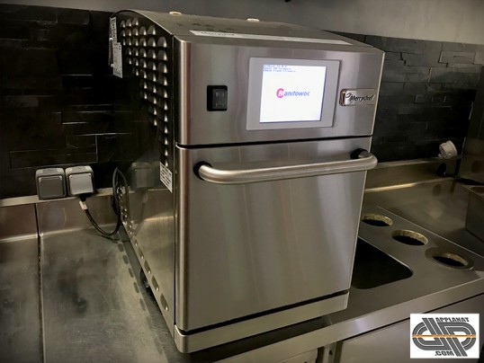 Four compact cuisson rapide Merrychef Eikon E2 (MICRO-ONDE & CONVECTION) kiosque, snack, food-truck,  petite restauration, plats chauds a emporter