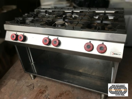 cuisinière professionnelle d'occasion sans four