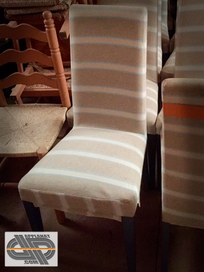 Lot de 20 chaises rayées d'occasion