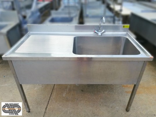 plonge inox professionnel 1 bac