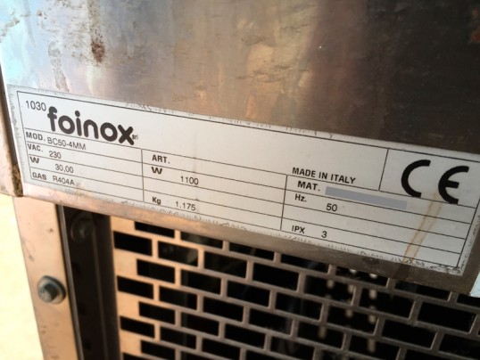 plaque signaletique foinox