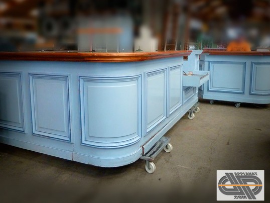 grand comptoir de bar d'occasion