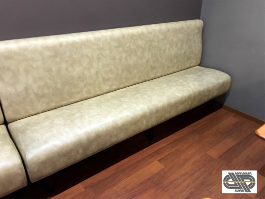 banquette droite 2m20 occasion sky beige professionnel chr bar hotel restaurant