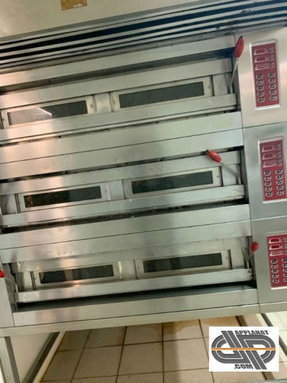 four modulaire électrique à 3 éléments capacité 6 plaques 40 x 60