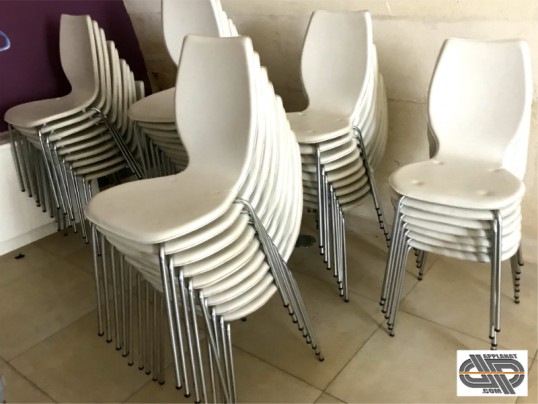 Lot 45 chaises chr occasion professionnel