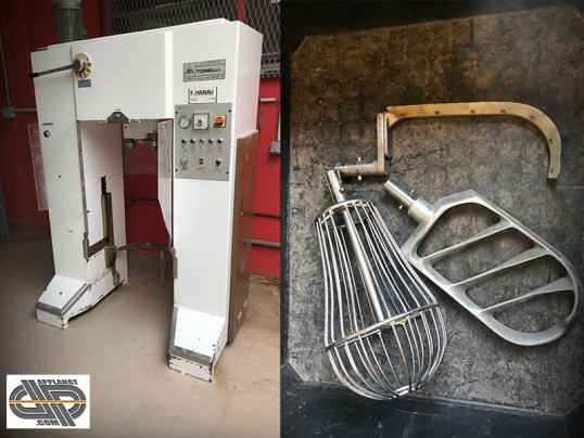 Mélangeur planétaire TONELLI - 120 Litres & 3 outils