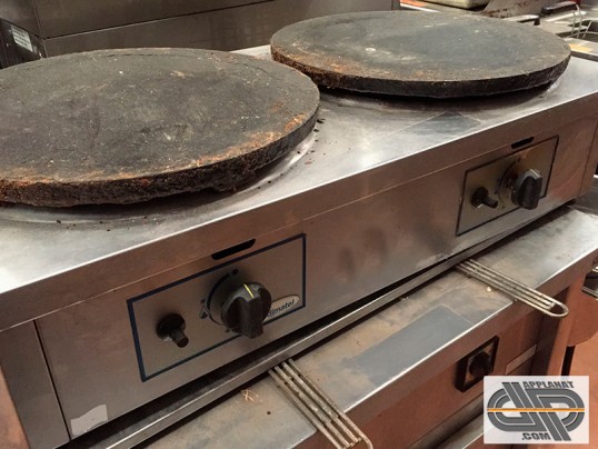 Crêpière gaz double d'occasion CODIMATEL