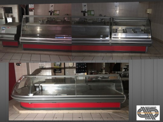 Ensemble vitrines professionnelles pour magasin boucher traiteur – CRIOCABIN gamme EMOTION