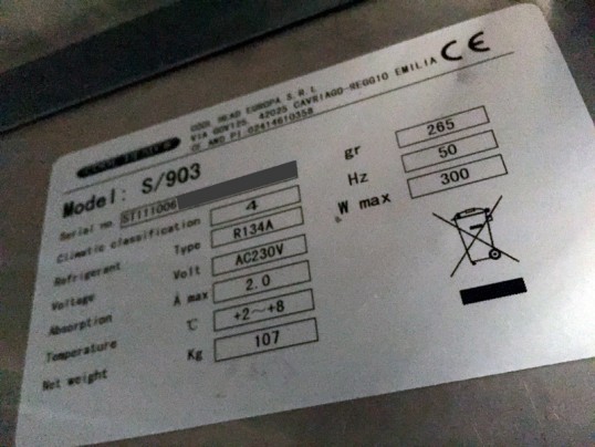 Plaque signalétique COOL HEAD - S903 STD