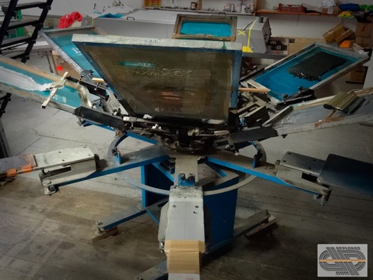 SCREEN PRINTERS 6 table, 6 color  