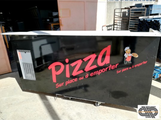 comptoir de service professionnel occasion pizza snack