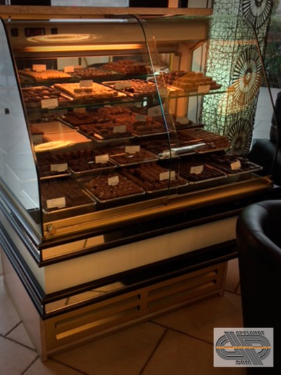 Vitrine spéciale chocolats