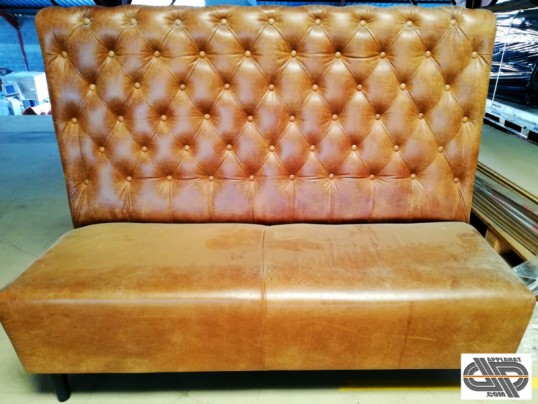 banquette occasion simili cuir confortable