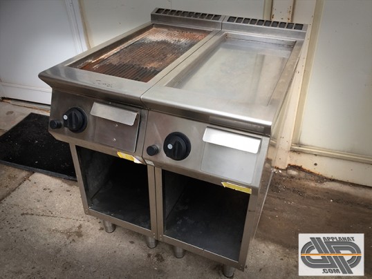 Ensemble plancha chrome / gril d'occasion 