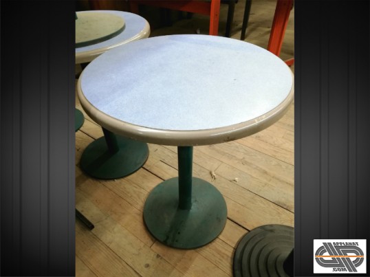 tables bistrot ronde Ø60 occasion professionnelle