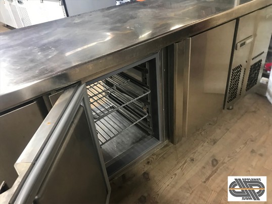 desserte réfrigérée inox gn 1/1 occasion pro