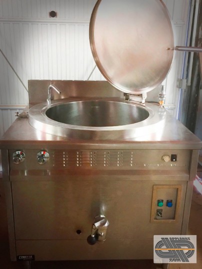 Marmite Gaz chauffe indirecte 150 Litres • COMETTO - LUXE - LU 150E 