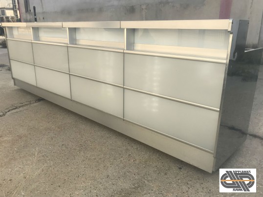 Comptoir de bar d'occasion moderne marque FRIGOMECCANICA ligne STRIP  