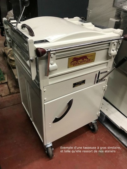 Exemple d'une tasseuse à gras, materiel de boulangerie d'occasion, avec rénovation incluse