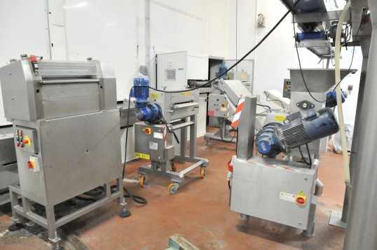 Calibreurs laminoir formage pour usine de pates fraiches tagliatelles DOMINIONI