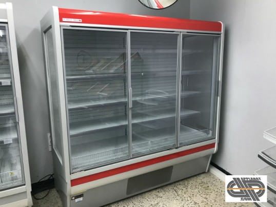 Vitrine verticale réfrigérée 2m00 à portes battantes - ECO TWIST 3M1
