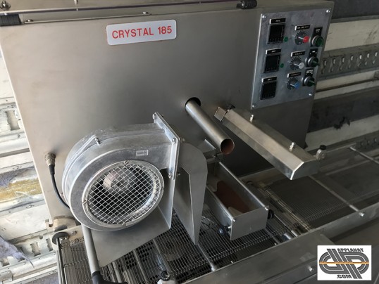 Ventilateur à débit variable d'une machine de chocolaterie