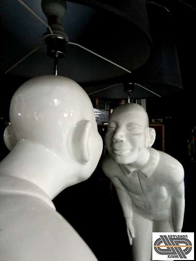 Lampe statue design d'occasion
