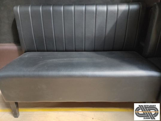 Banquette de bar d'occasion couleur noire 120cm 