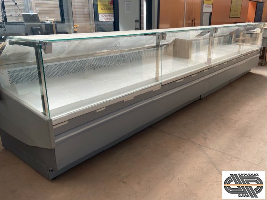 Vitrine réfrigérée boucherie de 6 mètres occasion 
