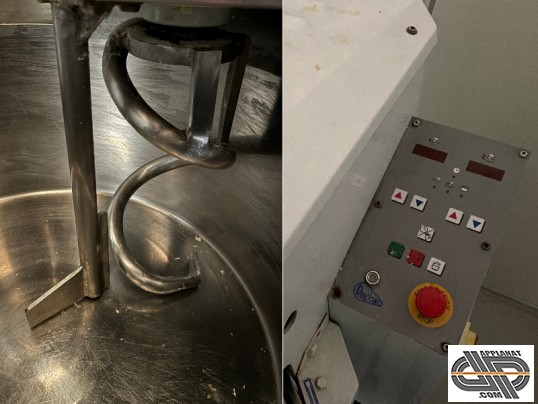Détils commande et outils d'un pétrin spirale , marque Dell'Oro d'occasion fabriqué en 2022