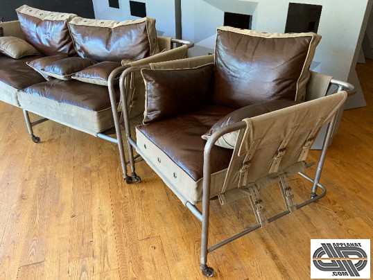 Salon-mobilier-CHR-canape-fauteuils-style-Darwin-occasion