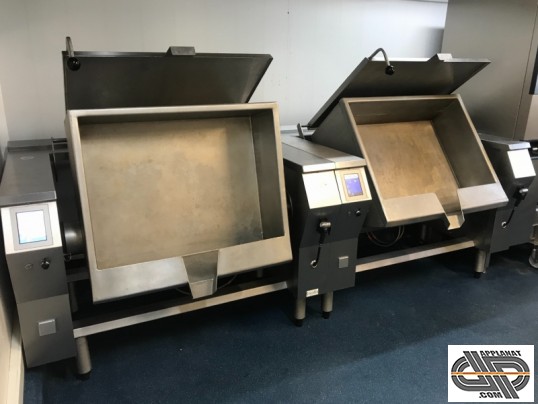 Sauteuses braisières de cuisine de collectivité d'occasion