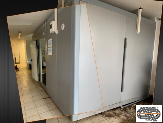 Chambre froide négative d'occasion 20 m3 (-15°C et -25°C)