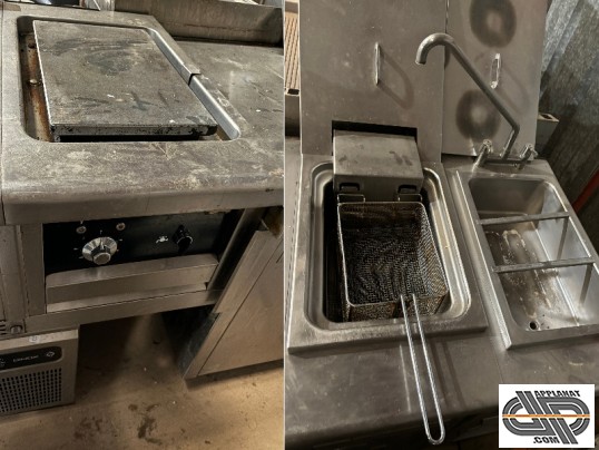 plancha gril friteuse et bain marie professionnels