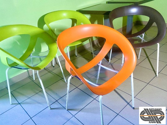 lot chaises design Moema Gaber occasion