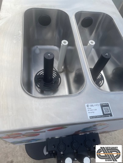 2 cuves à glace de machine à glace professionnelle