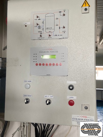 Tableau de commande d'un autoclave Brouillon Process d'occasion