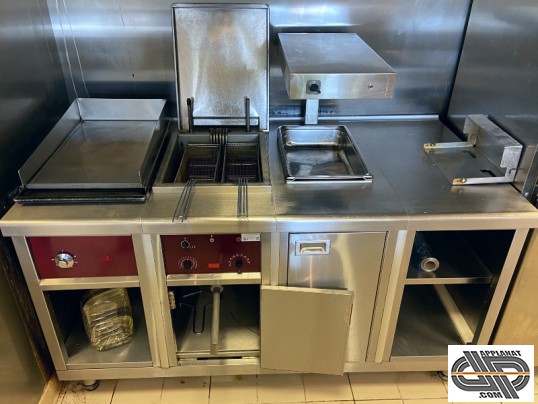 Equipement cuisson snack professionnel haute qualité d'occasion