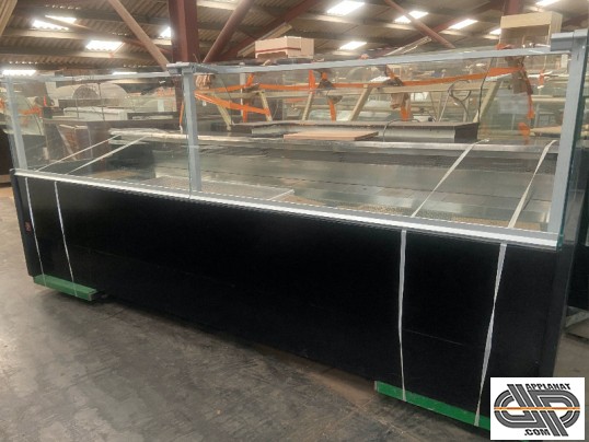 Comptoir vitrine froid ventilé 3m00 avec réserve Diamond VZ30/B5 – VR2 occasion